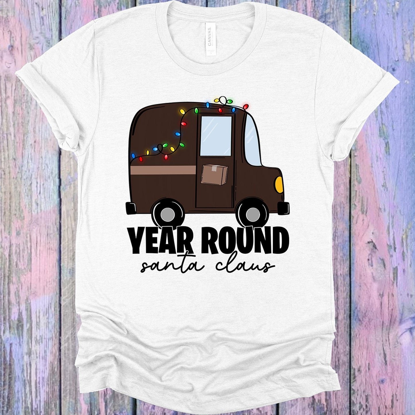 Year Round Santa Claus (UPS) Graphic Tee