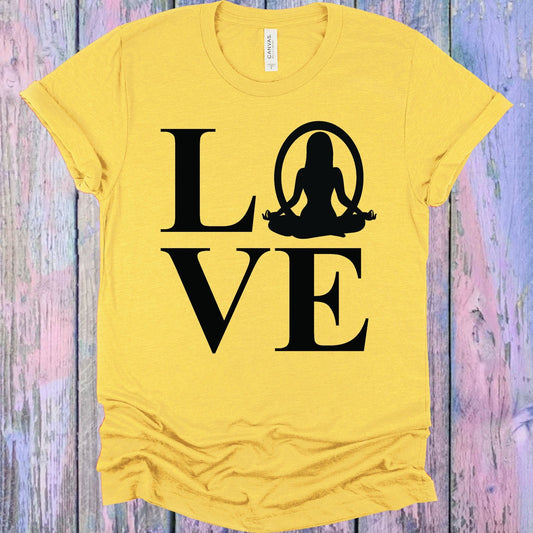 Yoga Love Graphic Tee