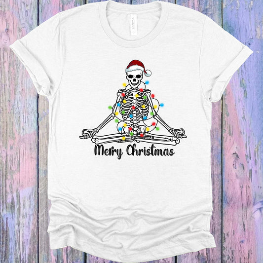 Yoga Skeleton Graphic Tee