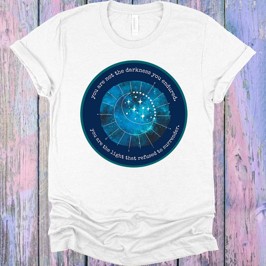 You are Not the Darkness You Endured Graphic Tee