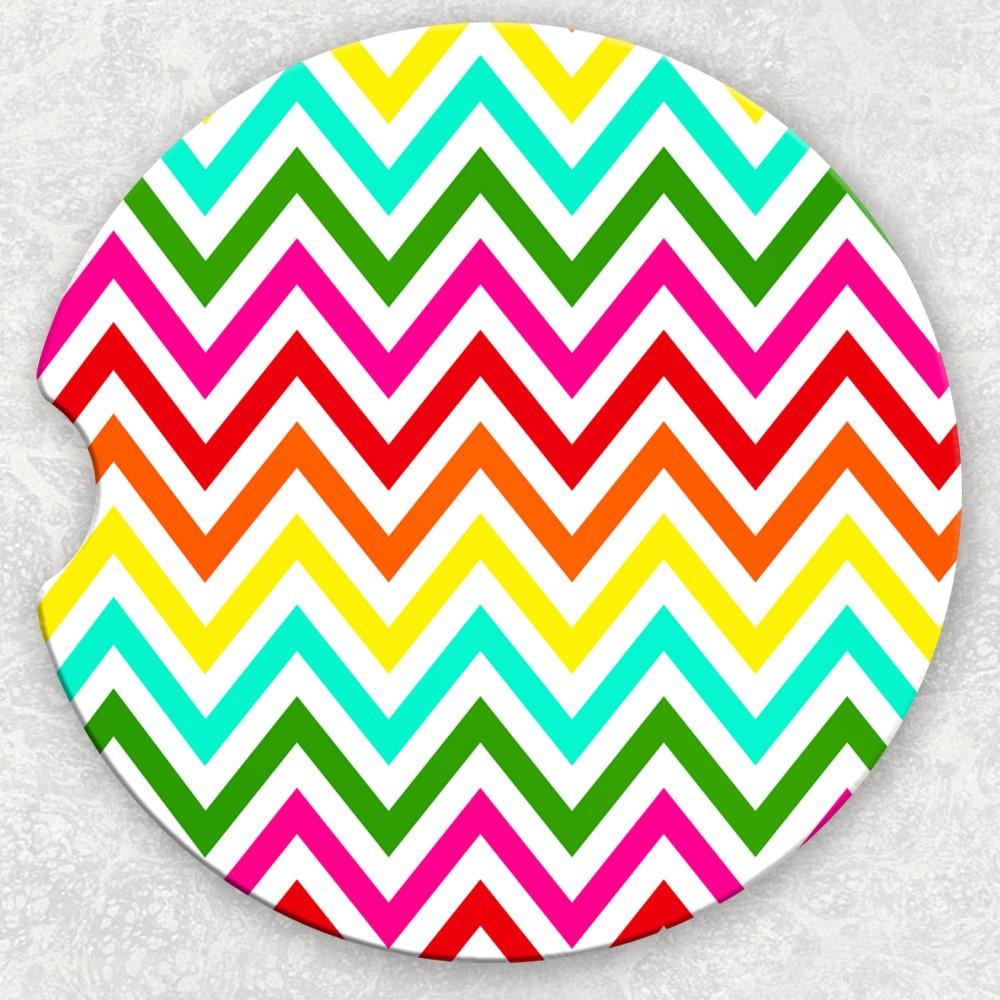Car Coaster Set - Zig Zags