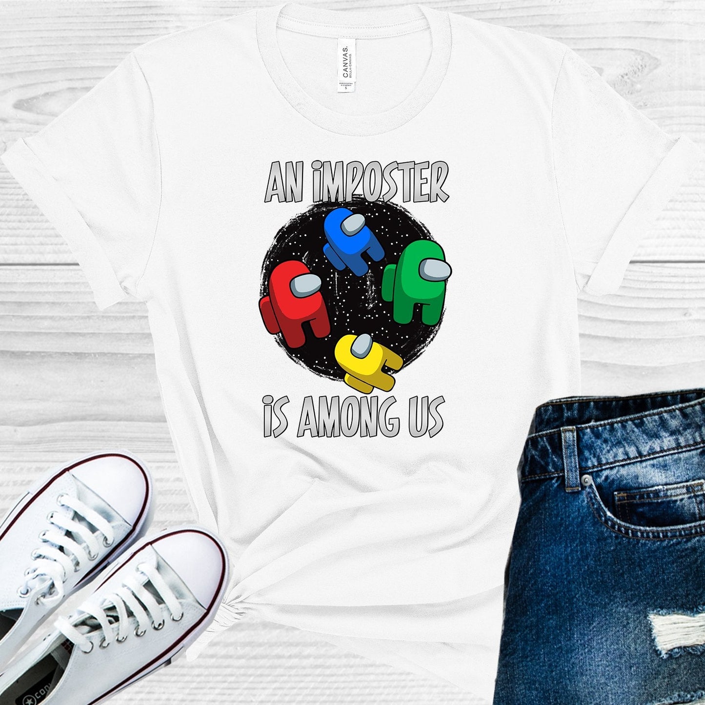 An Imposter is Among Us Graphic Tee