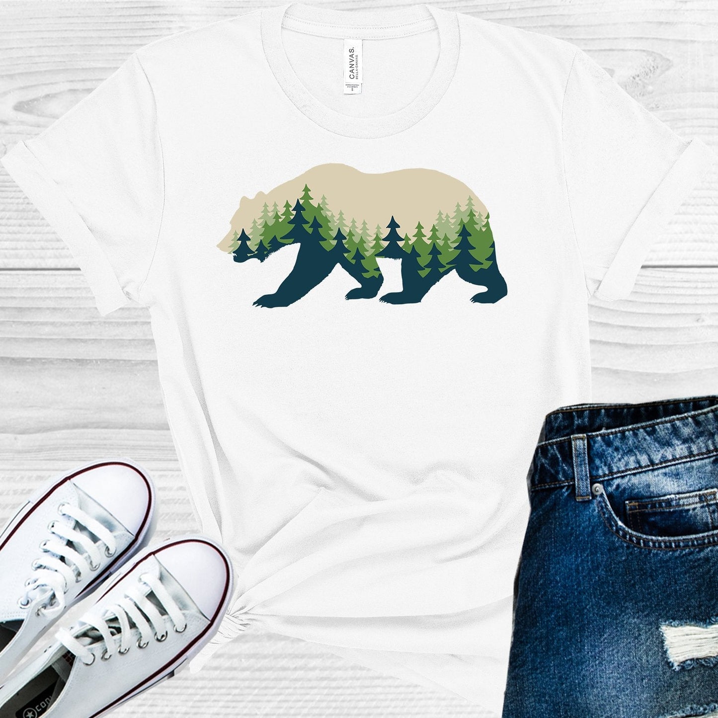 Wilderness Bear Graphic Tee