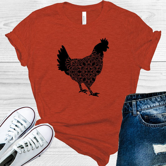 Chicken Mandala Graphic Tee