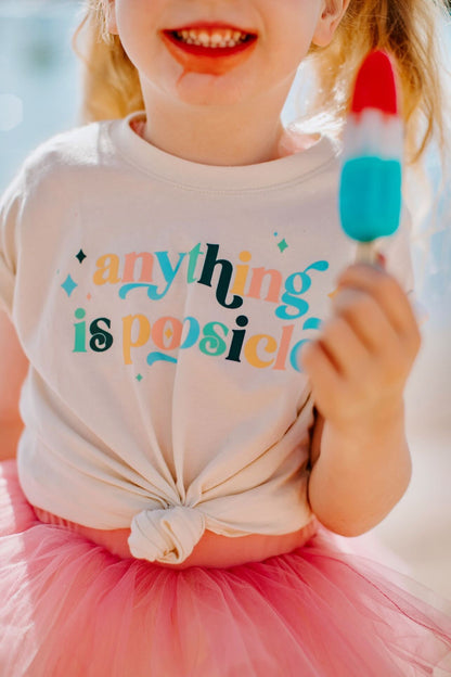 Anything Is Popsicle Retro Kids T-Shirt