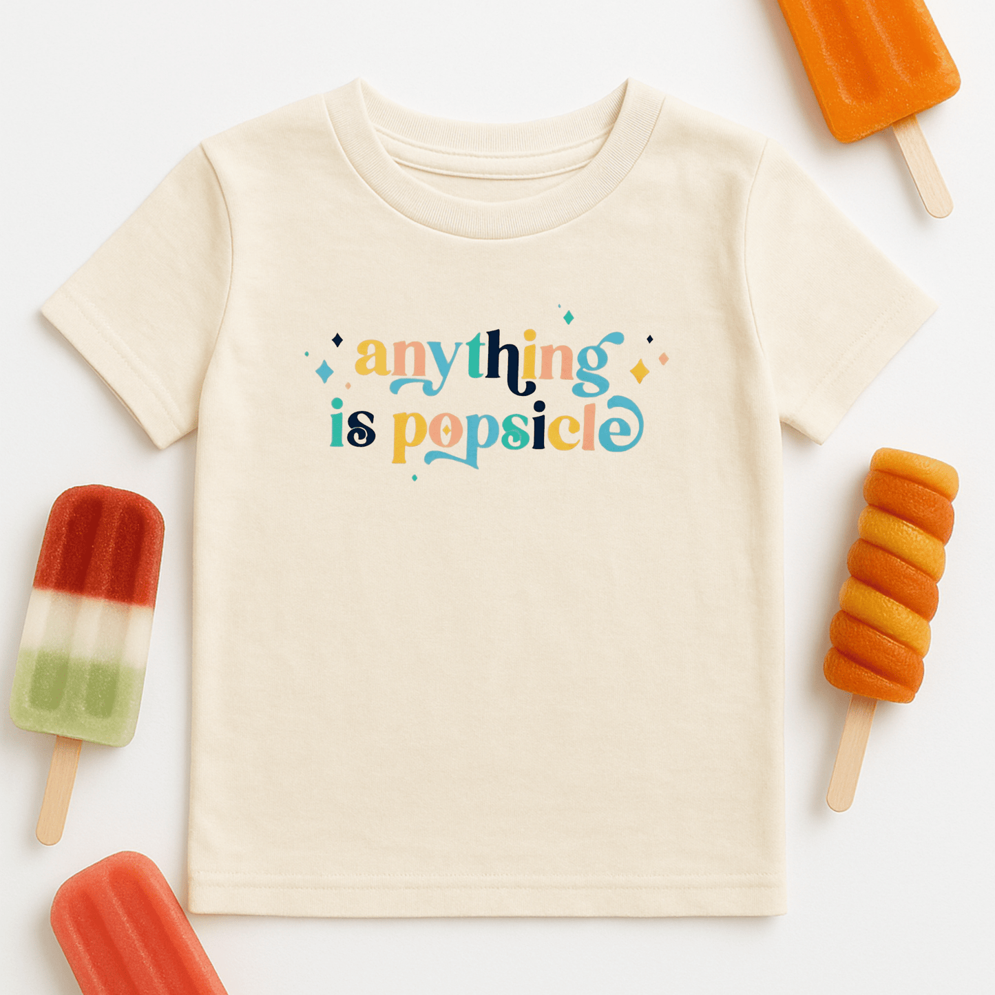 Anything Is Popsicle Retro Kids T-Shirt