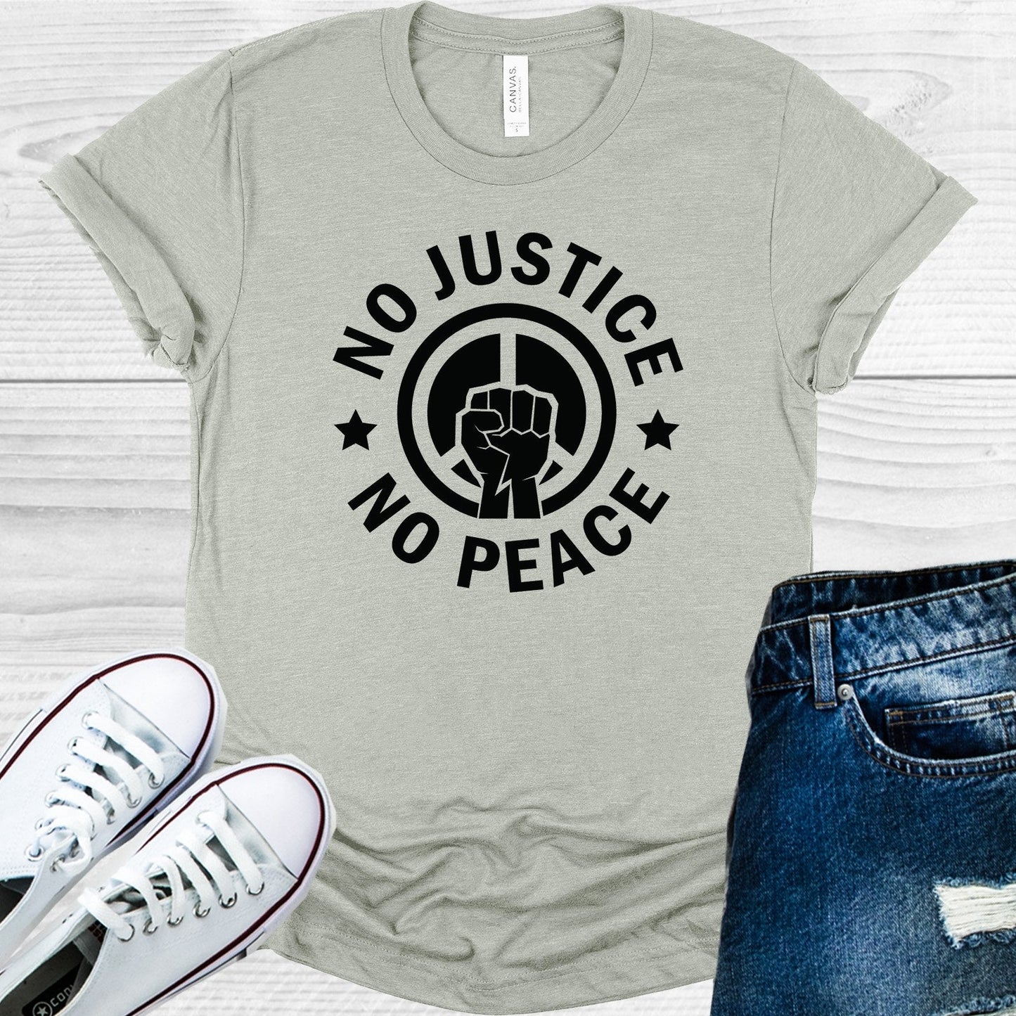 No Justice No Peace Graphic Tee