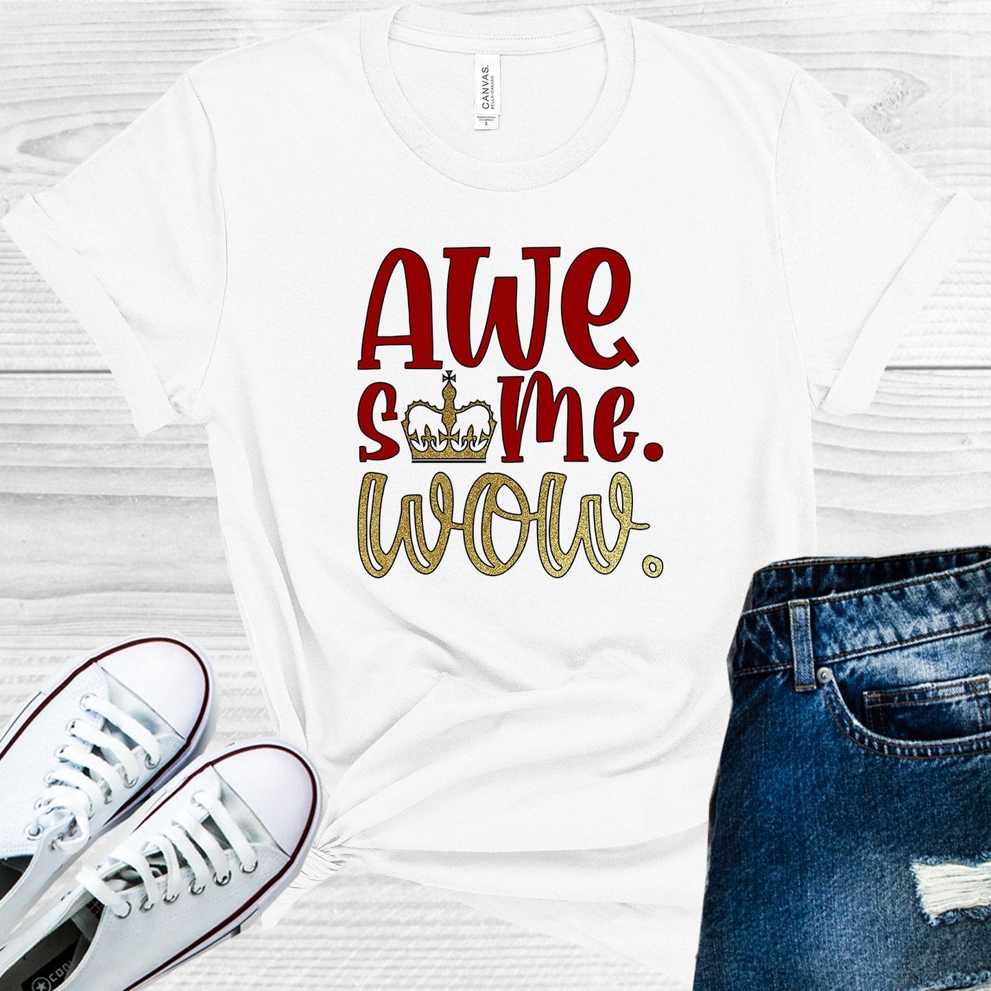 Awesome Wow Graphic Tee