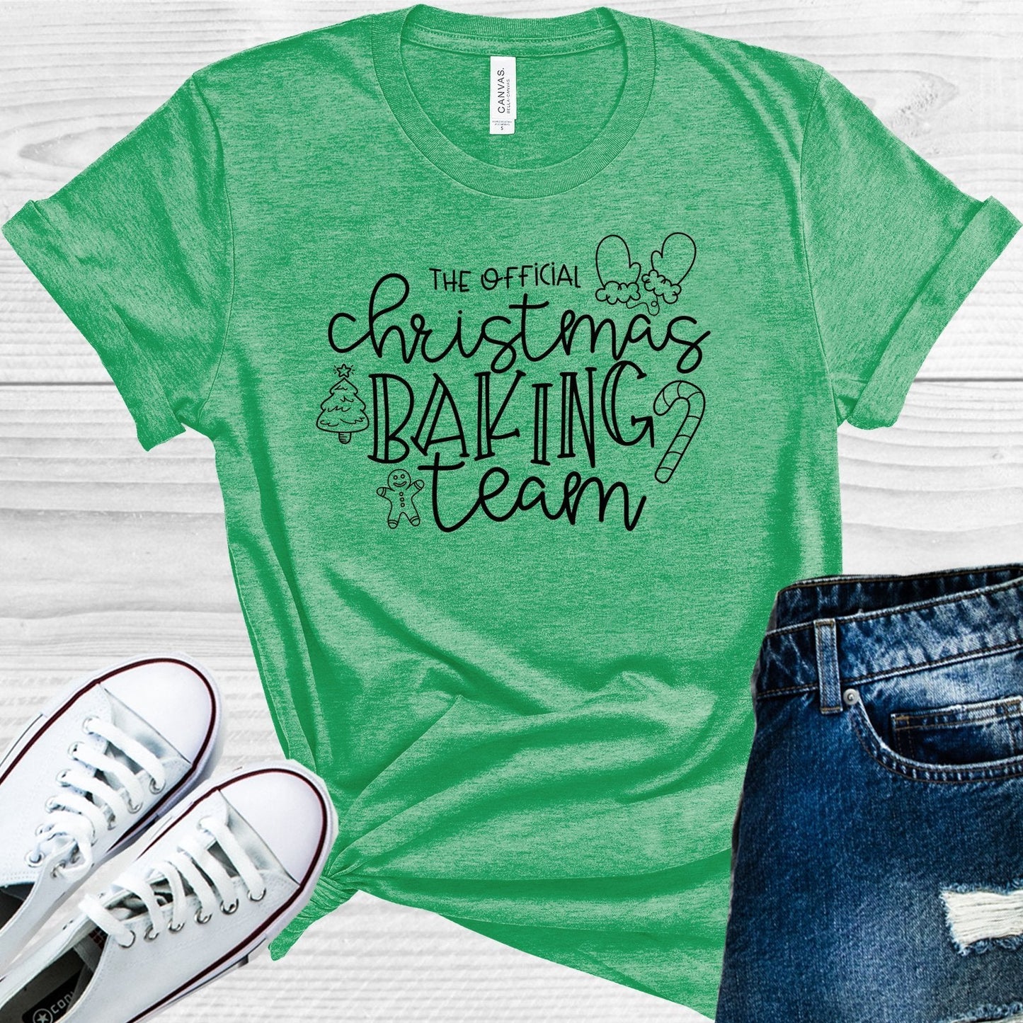 Official Christmas Baking Team Graphic Tee