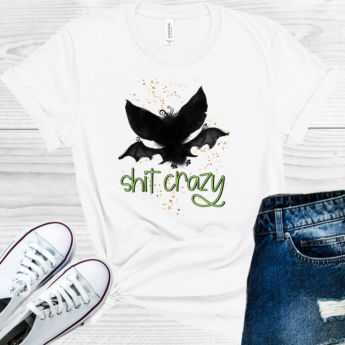 Bat S*** Crazy Graphic Tee