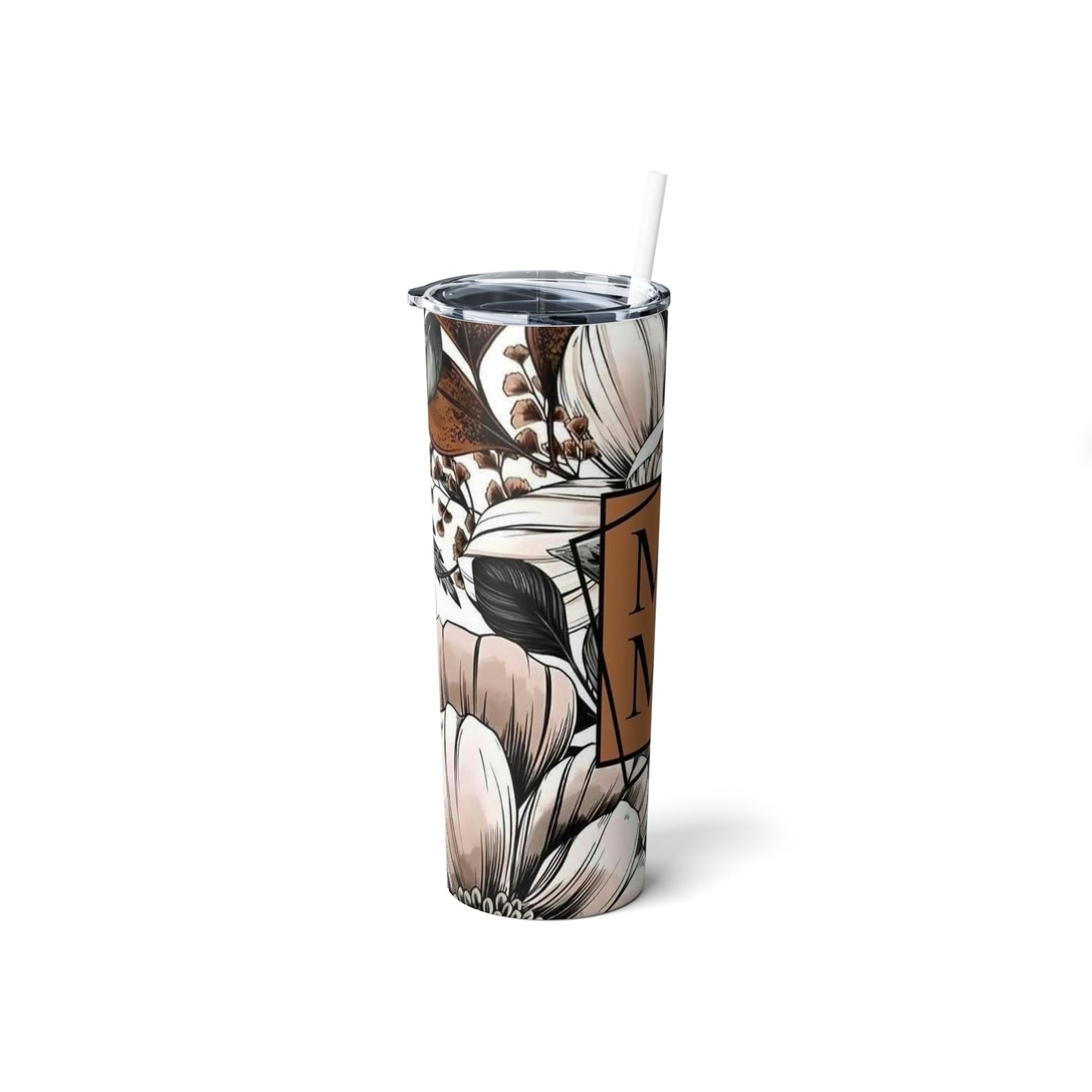 Floral Mama - Skinny Tumbler