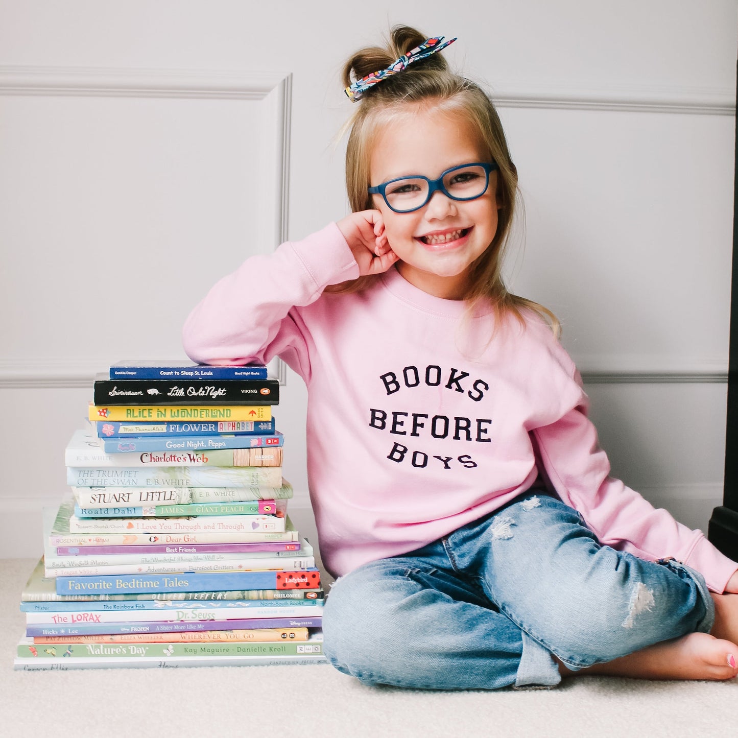 Books Before Boys Sweatshirt