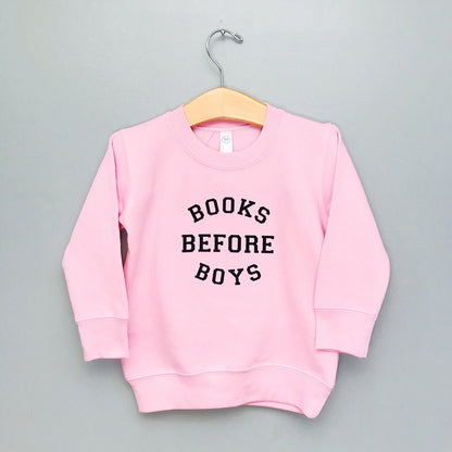 Books Before Boys Sweatshirt