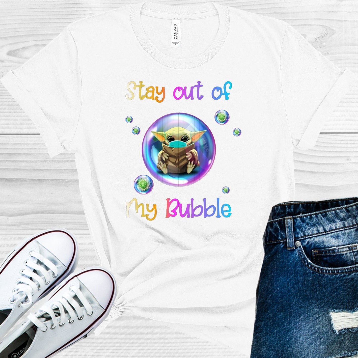 Stay Out of My Bubble Graphic Tee