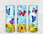 Butterflies 20 oz Skinny Tumbler