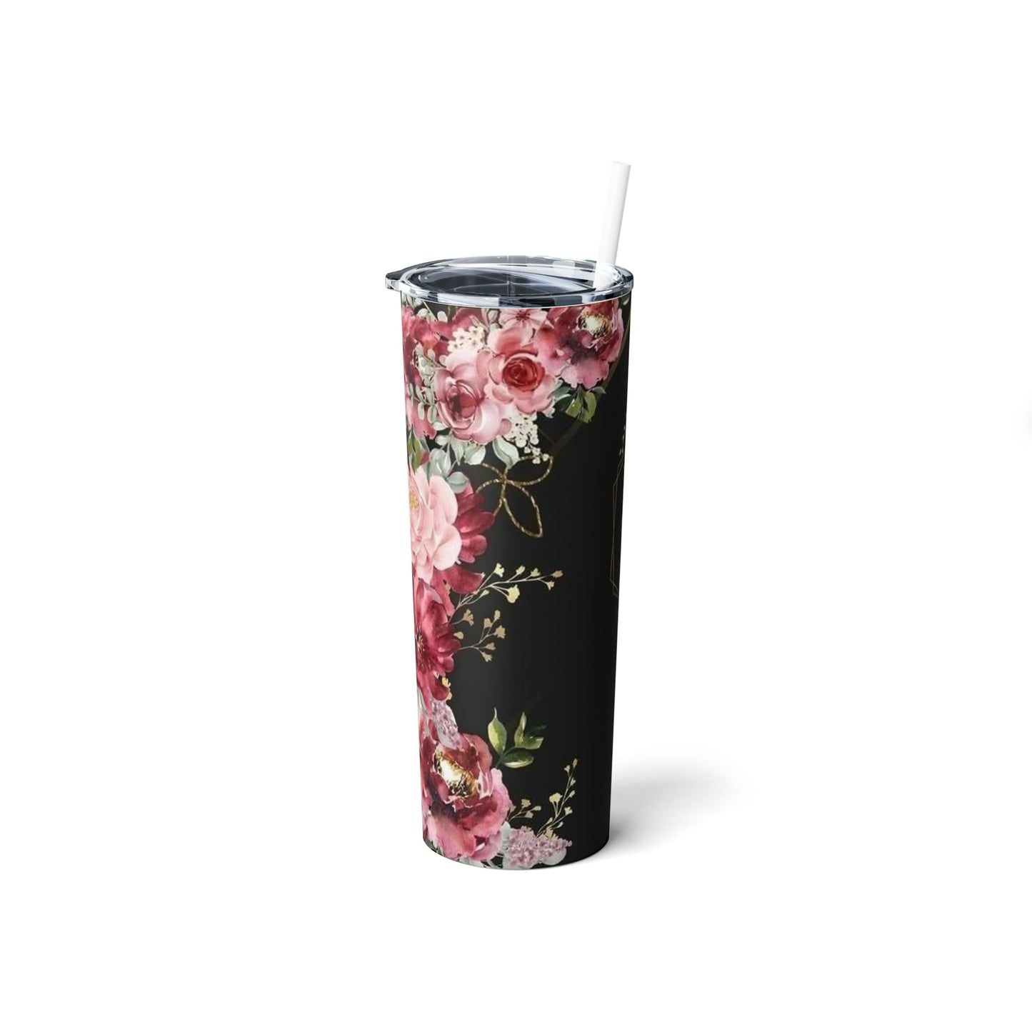 Floral Mama Skinny Tumbler