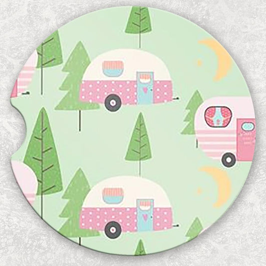 Car Coaster Set - Campers