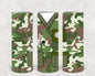 Camo Scrubs 20 oz Skinny Tumbler