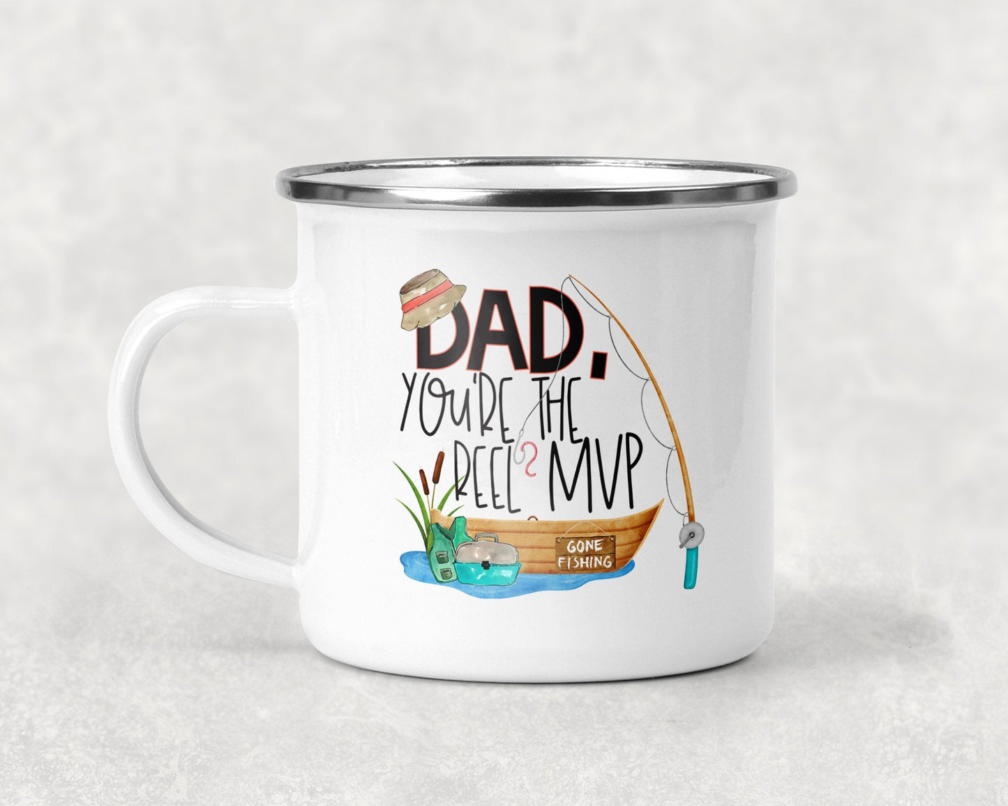 Dad You're the Reel MVP Mug