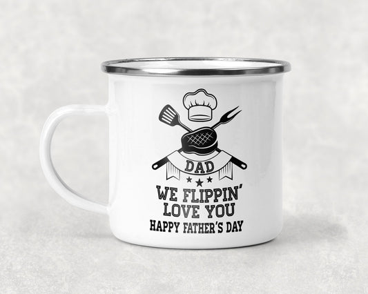 Dad We Flipping Love You Happy Fathers Day Mug