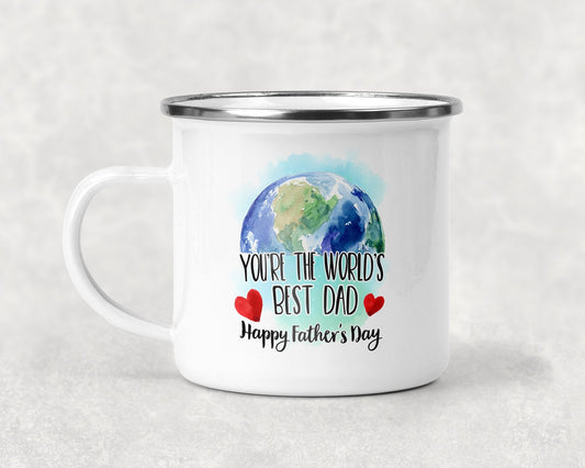 You're the Worlds Best Dad Happy Fathers Day Mug