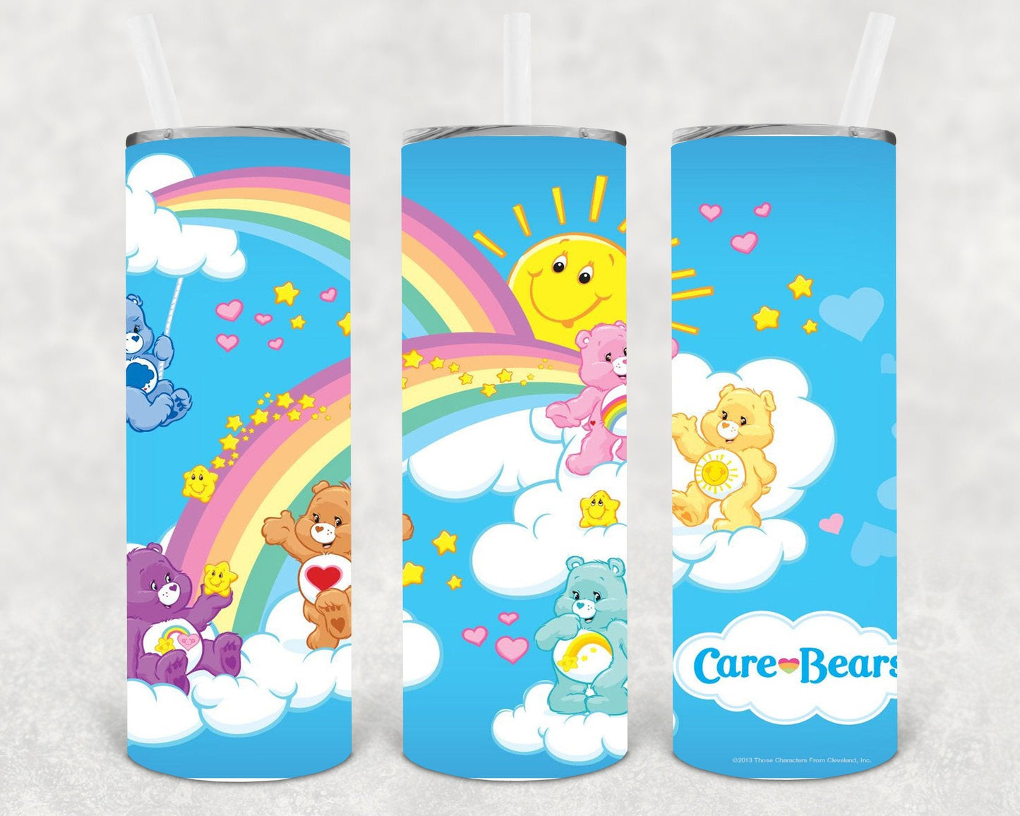Care Bears 20 oz Skinny Tumbler