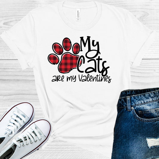 My Cats are My Valentine Graphic Tee
