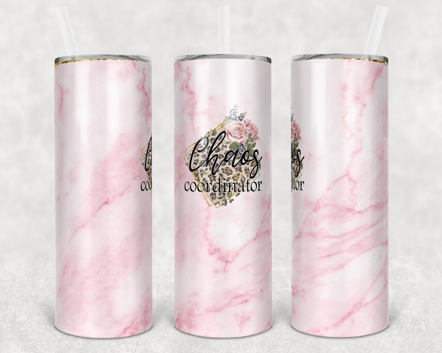 Chaos Coordinator 20 oz Skinny Tumbler