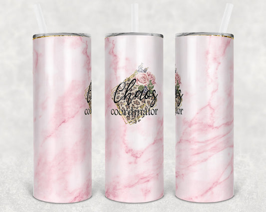 Chaos Coordinator 20 oz Skinny Tumbler