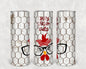 Crazy Chicken Lady 20 oz Skinny Tumbler