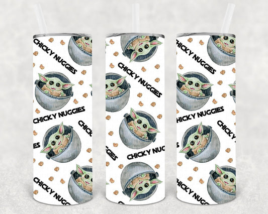 Chicky Nuggies 20 oz Skinny Tumbler