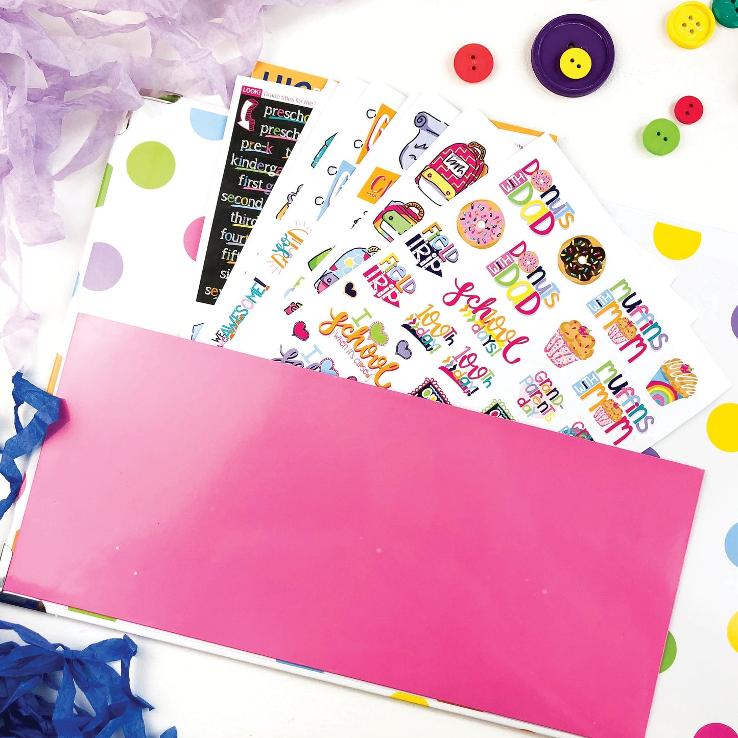 Class Keeper® School Days Memory Book + BONUS App Membership + BONUS Earn & Learn® Chore Chart Pad | (2) Styles