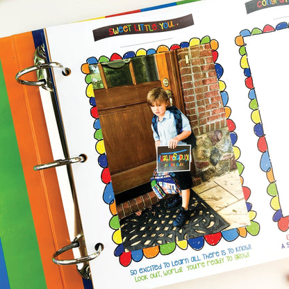 Mom Must-Have School Keepsake Kit | Class Keeper®, Photo Prop Deck & School Stickers | BONUS! App Membership + BONUS! Earn & Learn® Chore Chart Pad | (4) Styles