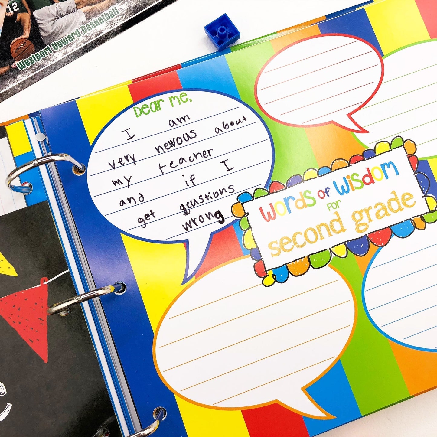 Mom Must-Have School Keepsake Kit | Class Keeper®, Photo Prop Deck & School Stickers | BONUS! App Membership + BONUS! Earn & Learn® Chore Chart Pad | (4) Styles