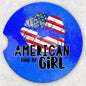 Car Coaster Set - American Kind of Girl