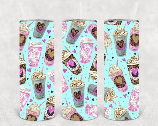 Mama Needs Coffee 20 oz Skinny Tumbler