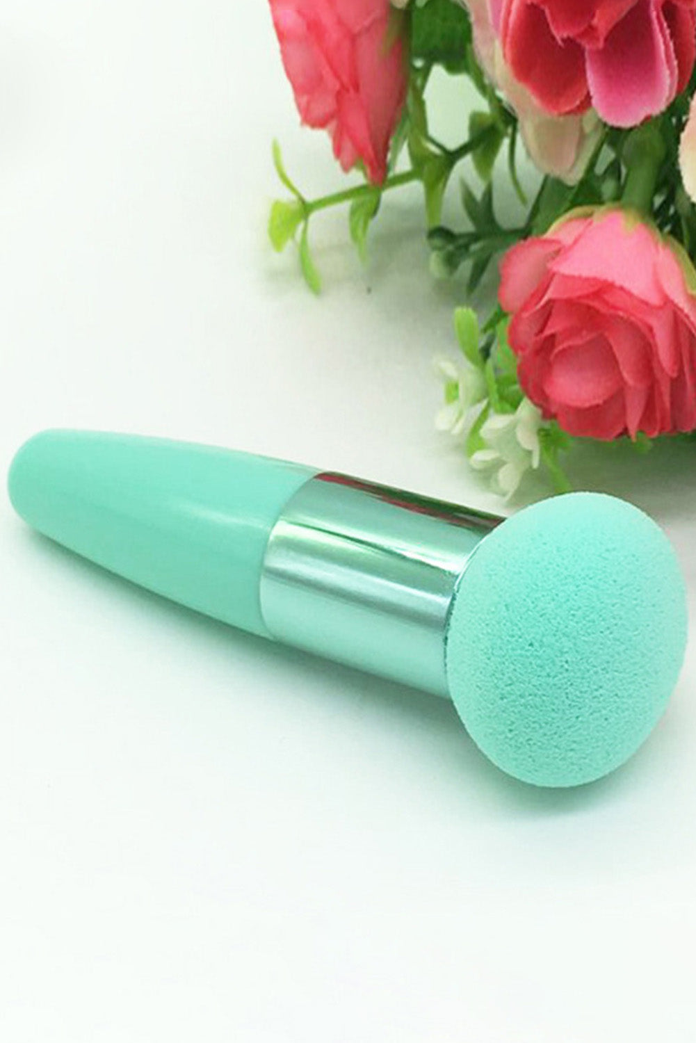 1pc Foundation Makeup Sponge With Handle