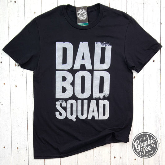 Dad Bod Squad Black Ink Short Sleeve Tee