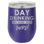 Day Drinking Because 2020 Sucks 12 oz Polar Camel Wine Tumbler