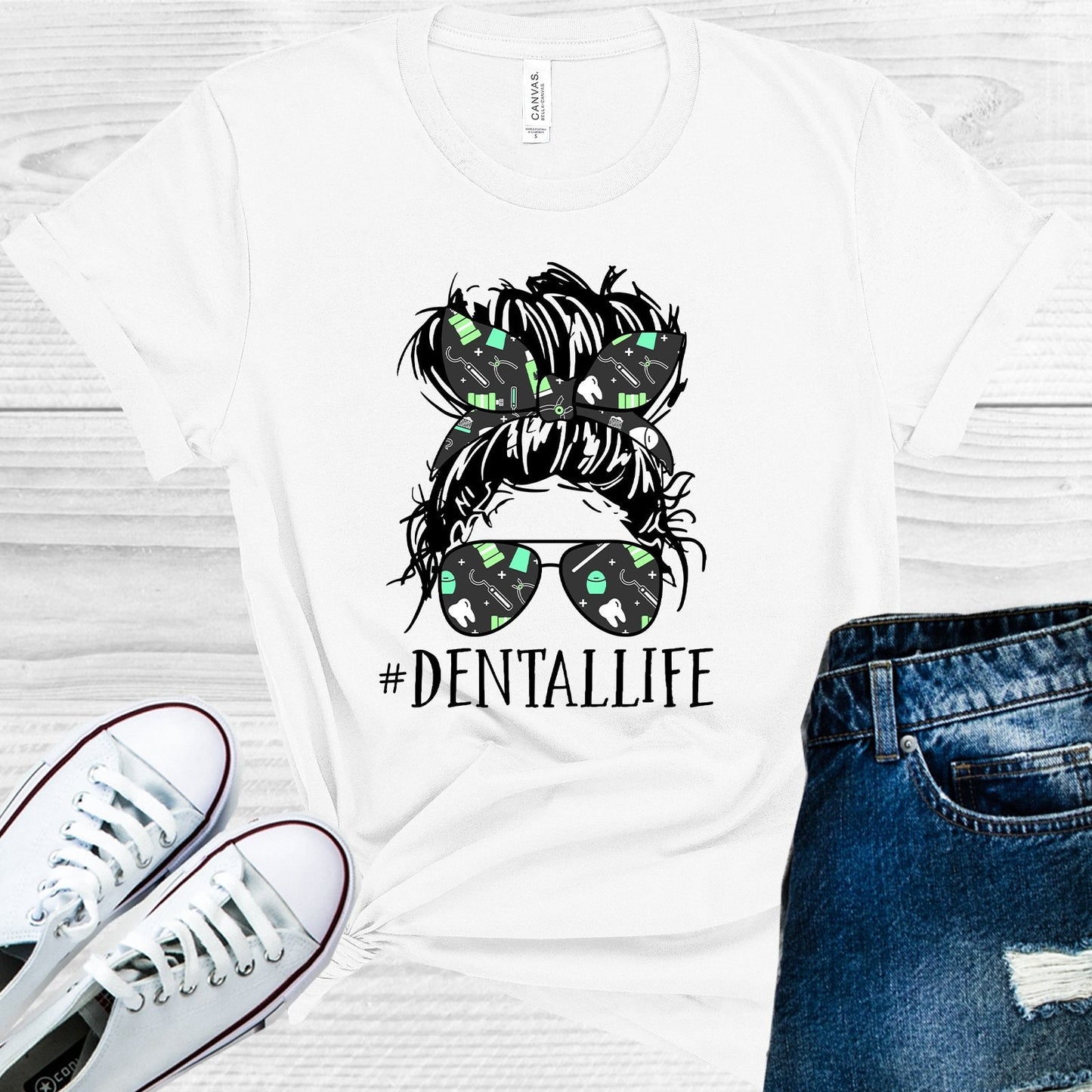 Dental Life #dentallife Graphic Tee