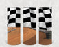 Dirt Track Racing 20 oz Skinny Tumbler