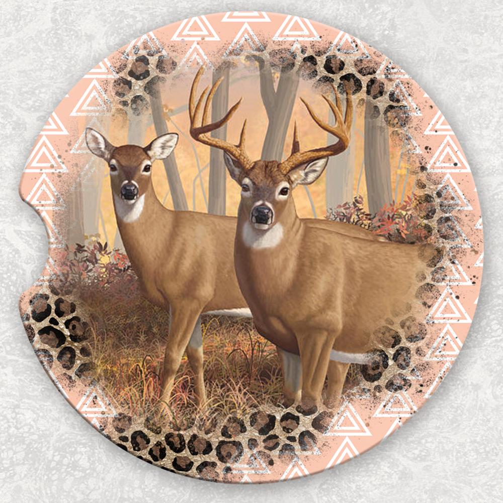 Car Coaster Set - Deer