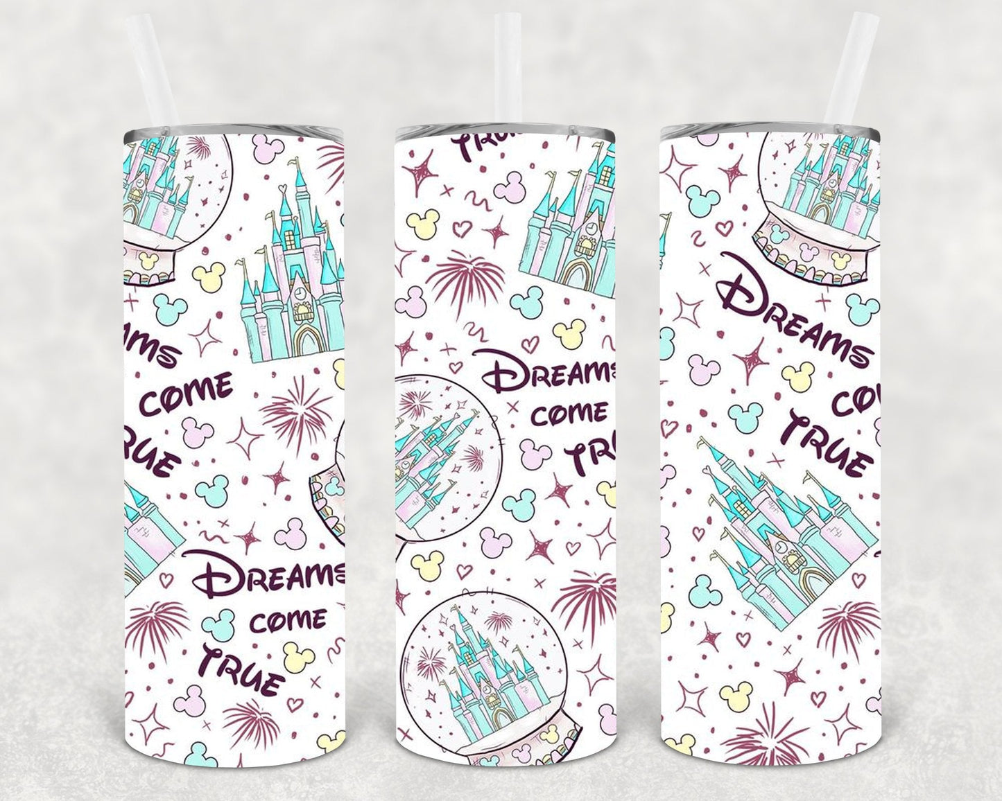 Dreams Come True 20 oz Skinny Tumbler