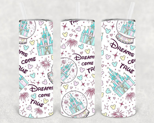 Dreams Come True 20 oz Skinny Tumbler