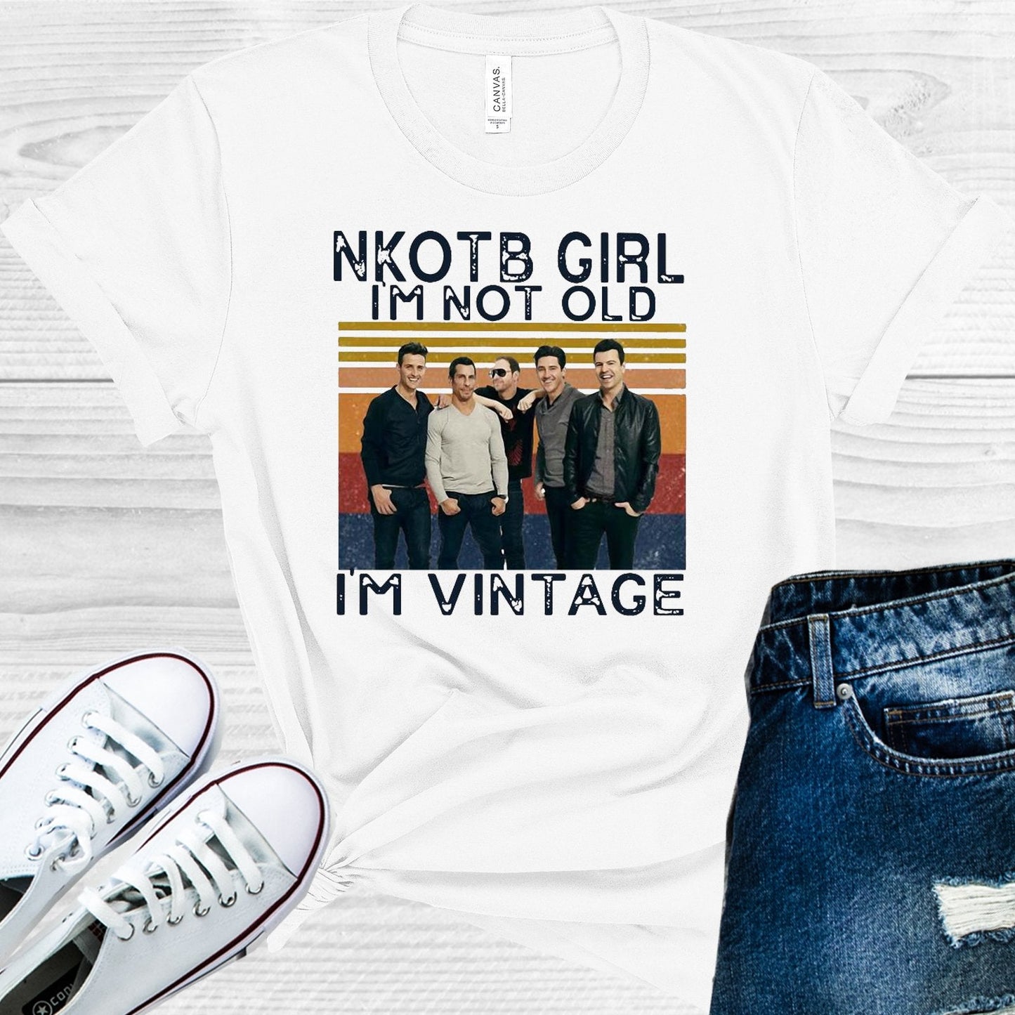 NKOTB Girl I'm Not Old I'm Vintage Graphic Tee