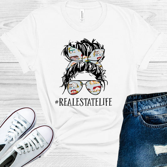 Real Estate Life #realestatelife Graphic Tee