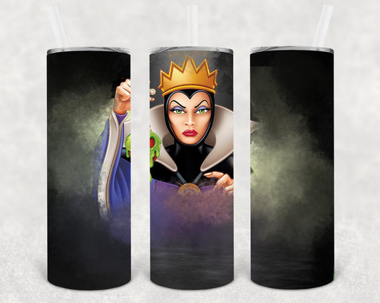 Evil Queen 20 oz Skinny Tumbler