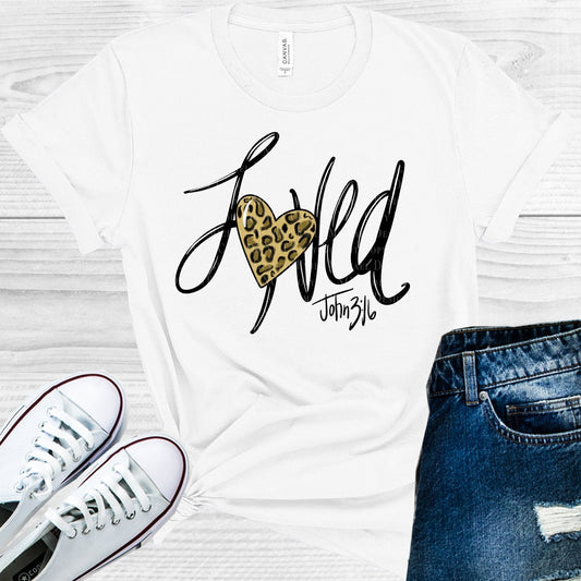 Loved John 3:16 Graphic Tee