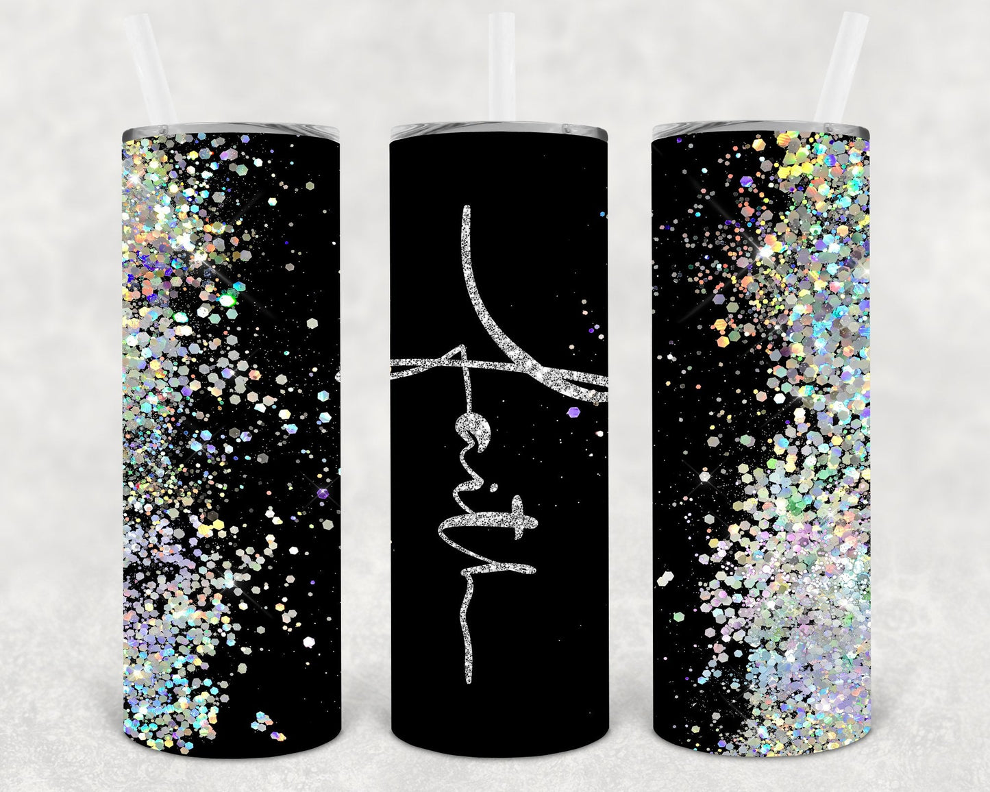 Faith 20 oz Skinny Tumbler