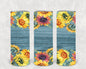Fall Sunflowers 20 oz Skinny Tumbler